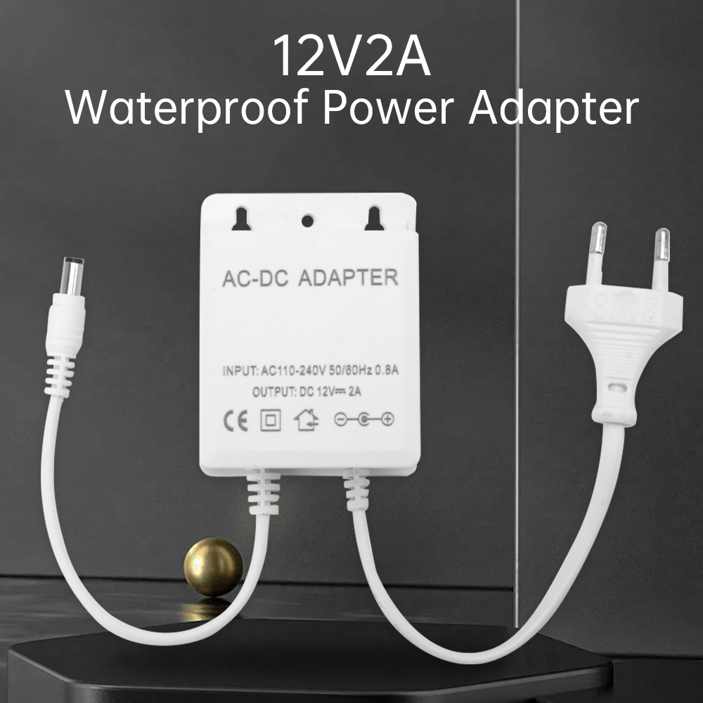 Outdoor Sport Camera - DC12V 2A AB Tak Adaptörü Güvenlik