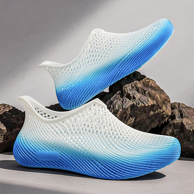 Outdoor Sport Outfit - Yazlık 3D Baskılı Terlikler Hafif Kaymaz
