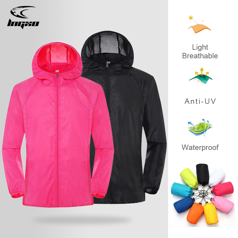 Outdoor Sport Windbreaker - Erkek Kadın yürüyüş ceketi Su Geçirmez