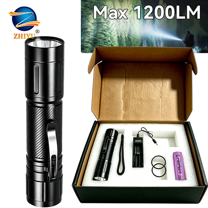 Outdoor Spotlight - 1200LM Sabit Odaklı LED El Feneri