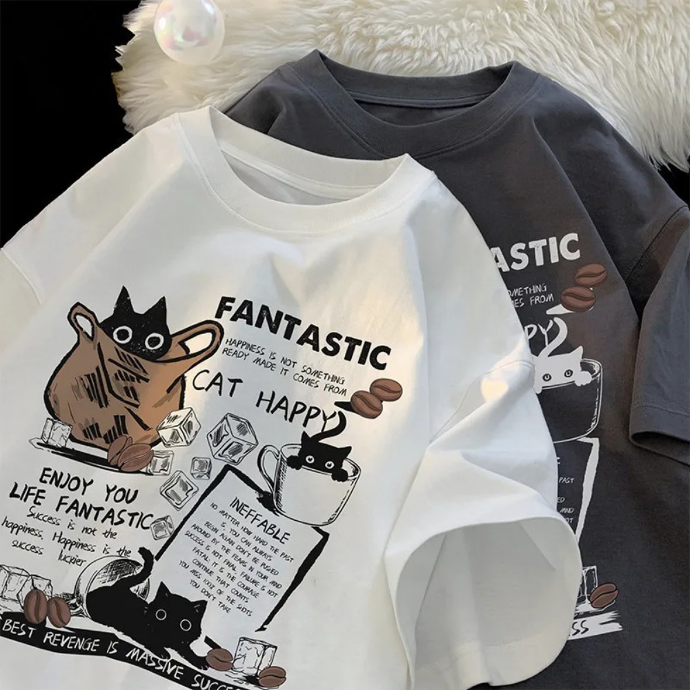 Outdoor Sportsman Group - Eğlenceli Karikatür Kedi Grubu 3D Baskı