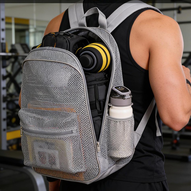 Outdoor Sport Backpack - Nefes alabilen fileli sırt çantası hafif