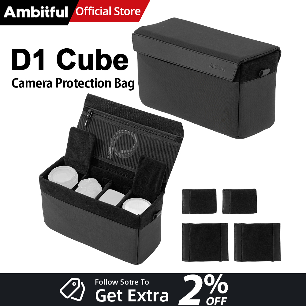 Outdoor Sport Camera - AMBITFUL D1 Küp Su Geçirmez DSLR