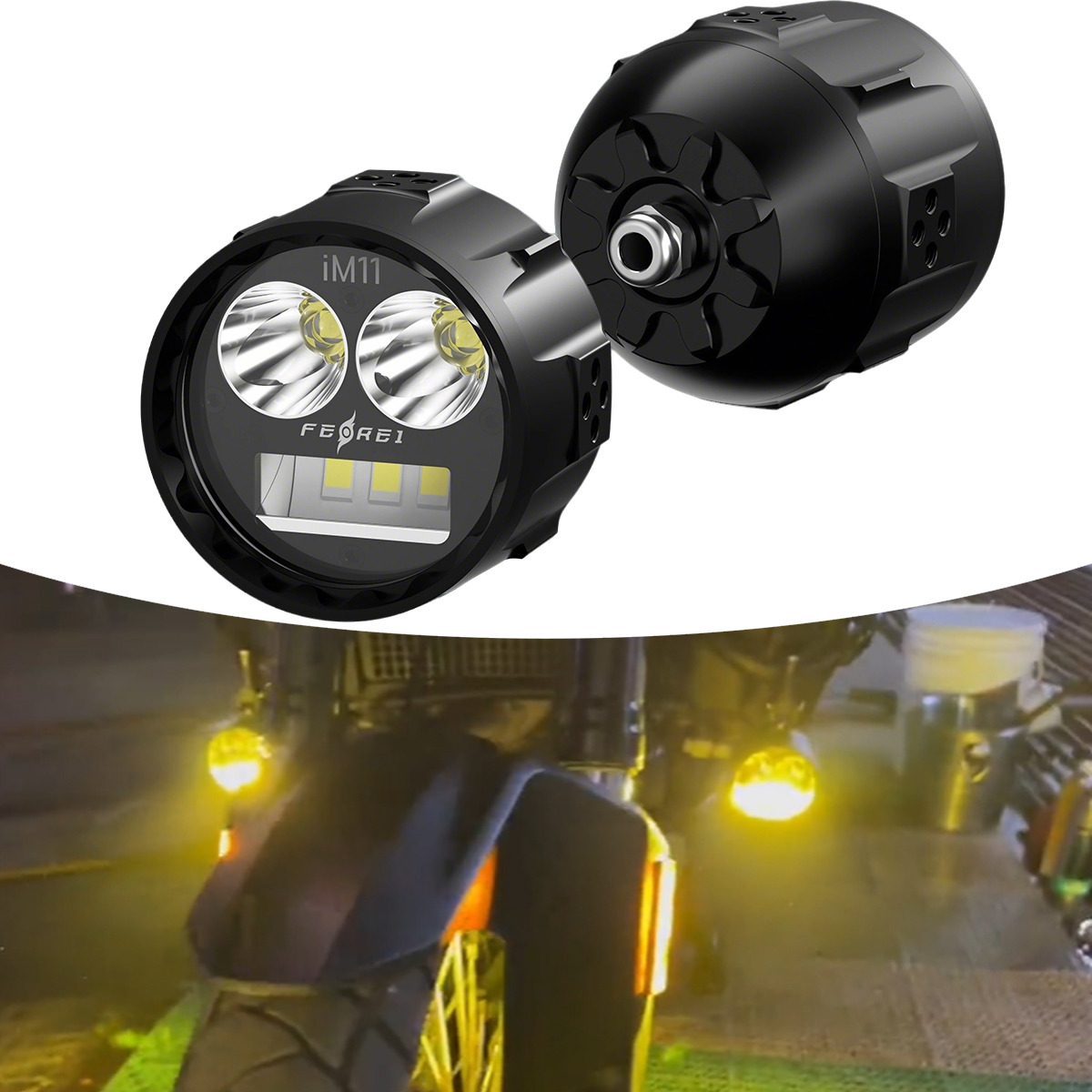 Outdoor Spotlight - Motosiklet Kısa Huzmeli LED Yardımcı Işık