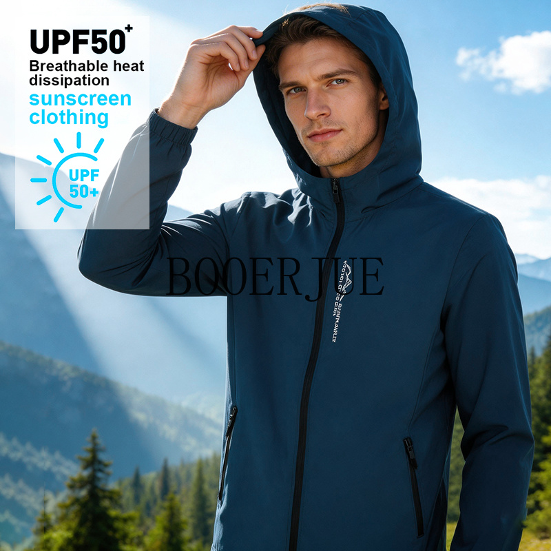 Outdoor Sport Windbreaker - Açık Hava Yürüyüş Sporları Yazlık Erkek