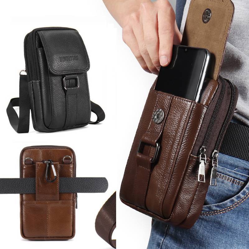 Outdoor Sport Backpack - Erkek Cep Telefonu Bel Çantası Açık