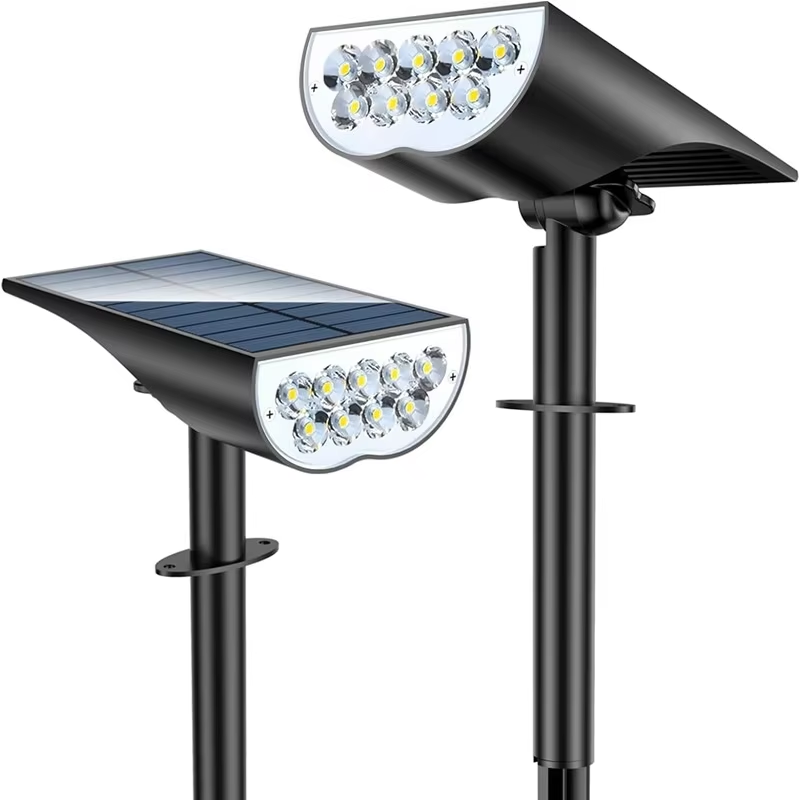 Outdoor Spotlight - 9 LED Güneş Enerjili Bahçe Spot