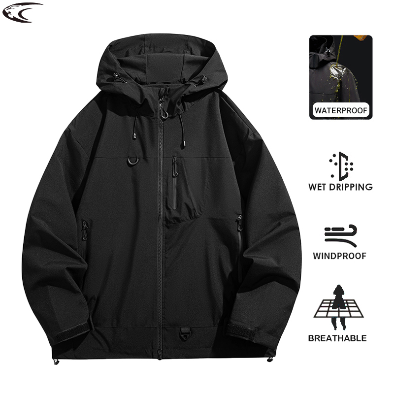 Outdoor Sport Windbreaker - LNGXO Unisex Su Geçirmez Rüzgarlık Açık