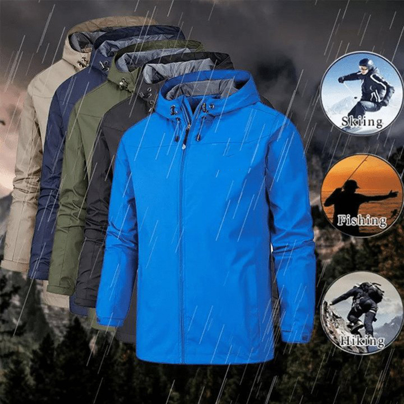 Unisex rüzgar geçirmez su ceke - Outdoor Sport Windbreaker incelemesi ve fiyatı