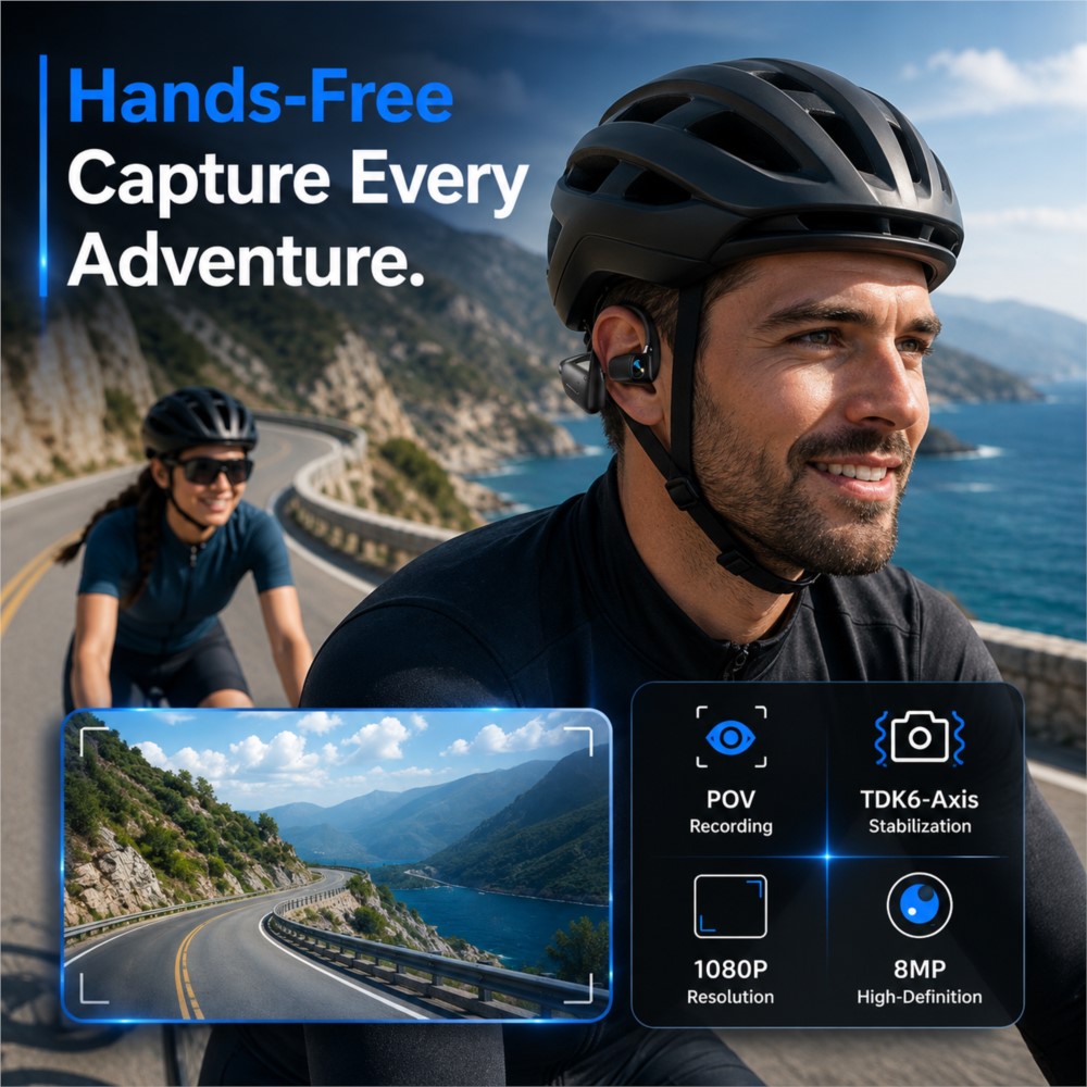 Yapay Zeka Akıllı Kulaklıklar  - Outdoor Sport Camera incelemesi ve fiyatı