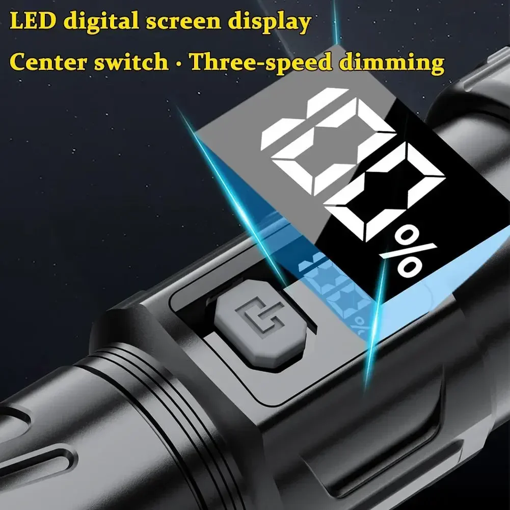 Süper Parlak LED El Feneri USB - Outdoor Spotlight incelemesi ve fiyatı