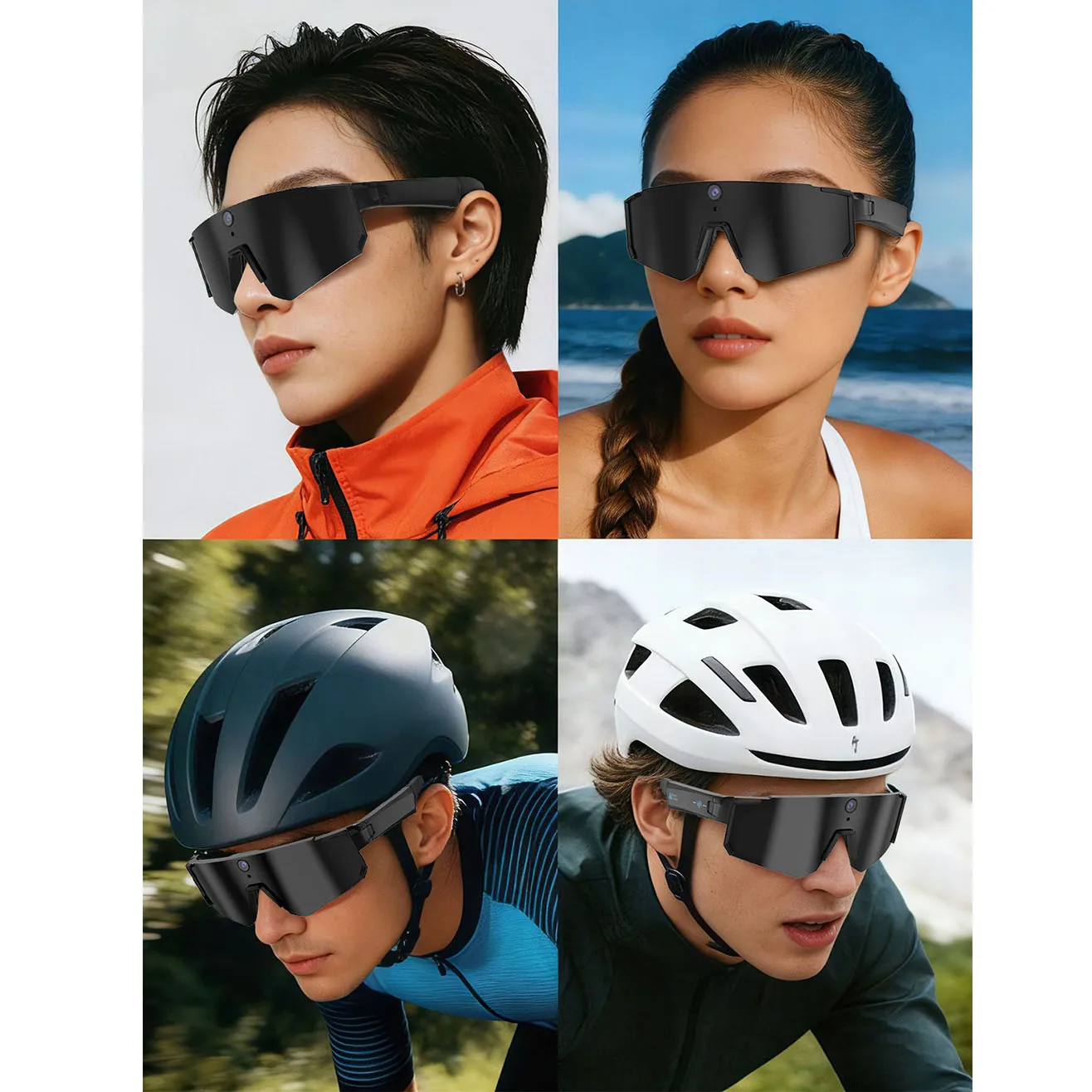 800W AI Akıllı Kamera Gözlüğü  - Outdoor Sport Camera incelemesi ve fiyatı